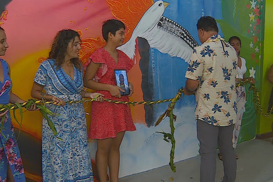 Fresque Art Thérapie : Lutter contre les violences faites aux femmes en Polynésie Française